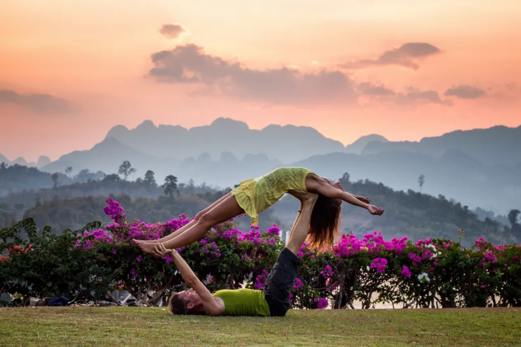 whale pose